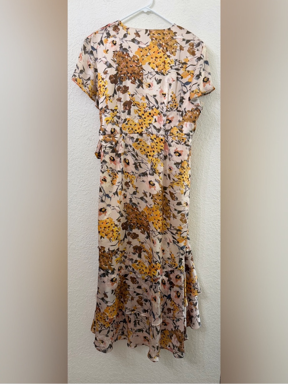 Anthropologie BHLDN VONE Batara Floral Wrap Dress - 14 - Picture 6 of 14